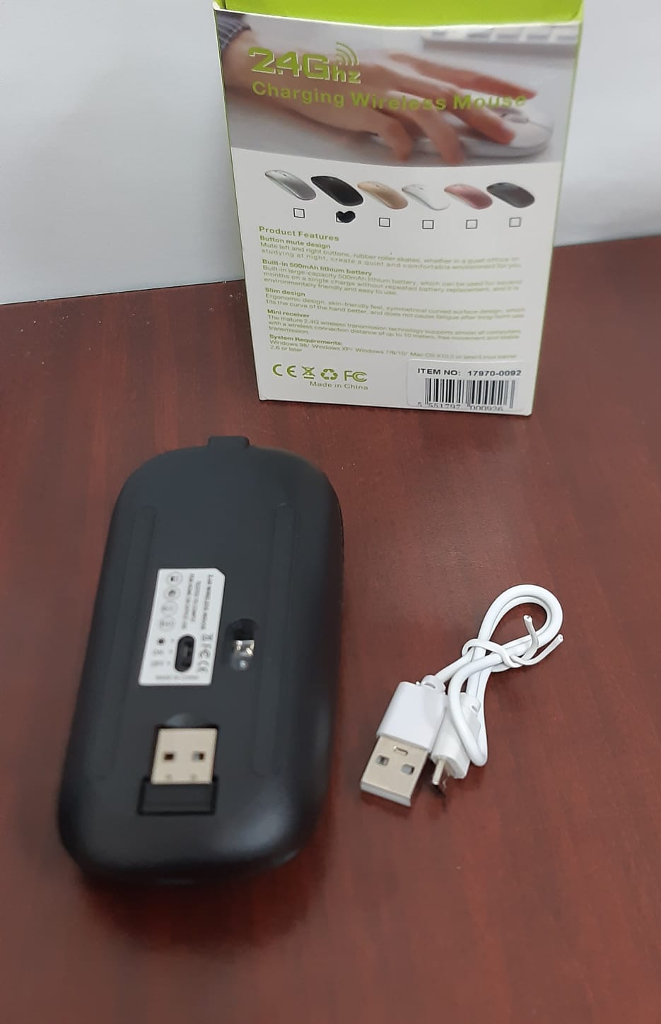 UrbanX Ratón inalámbrico recargable de 2,4 GHz y Bluetooth, ratón  inalámbrico recargable para vivo Y30 (China) ratón inalámbrico Bluetooth  para